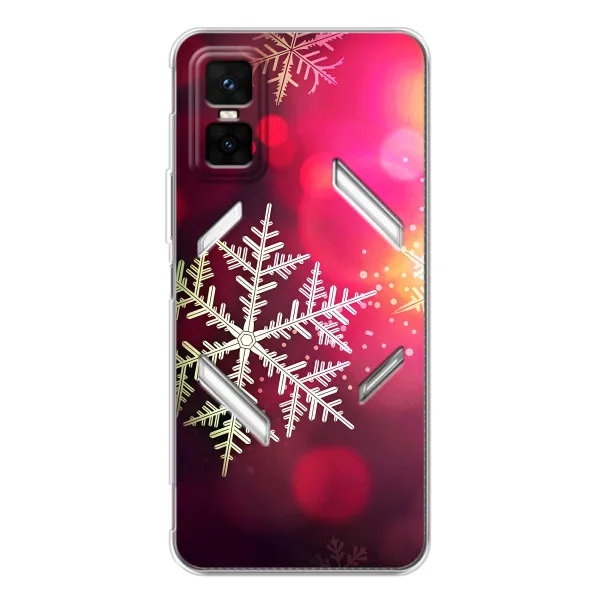 Чехол с принтом «Снежинка» для Infinix GT 30 Pro