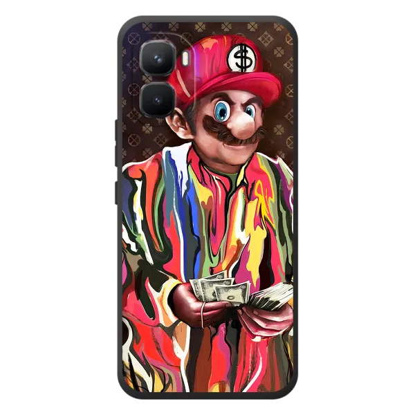 Чехол с принтом «Mario LV» для Infinix GT 50 Pro