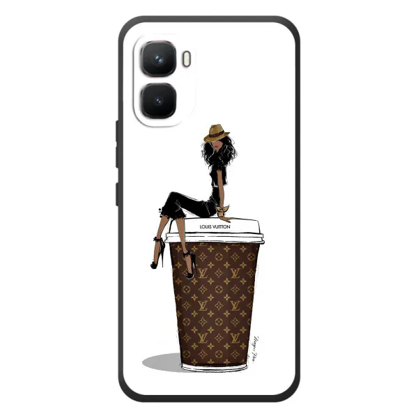 Чехол с принтом «кофе LOUIS VUITTON» для Infinix GT 50 Pro