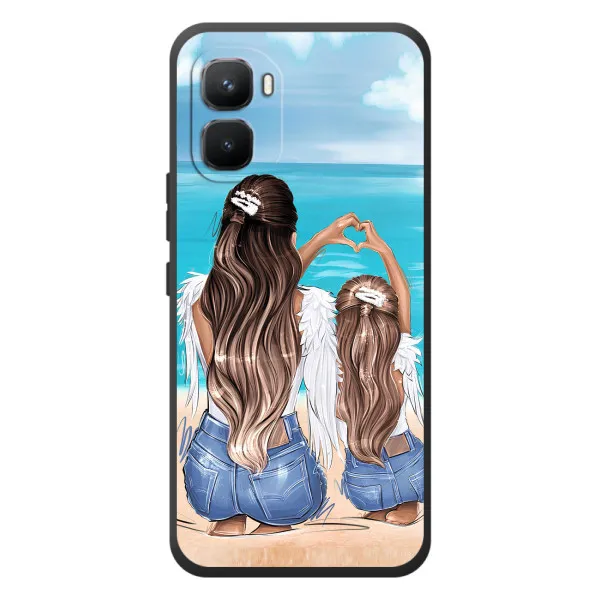 Чехол с принтом «Мама с доченькой» для Infinix GT 50 Pro Чехол с принтом «Мама с доченькой» для Infinix GT 50 Pro
