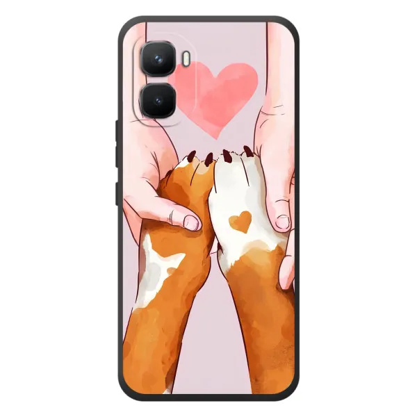 Чехол с принтом «Любовь к собакам» для Infinix GT 50 Pro Чехол с принтом «Любовь к собакам» для Infinix GT 50 Pro