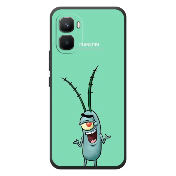 Чехол с принтом «Персонаж Планктон» для Infinix GT 50 Pro