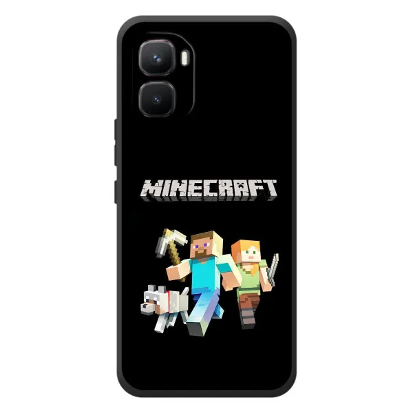 Чехол с принтом «герои Minecraft» для Infinix GT 50 Pro Чехол с принтом «герои Minecraft» для Infinix GT 50 Pro