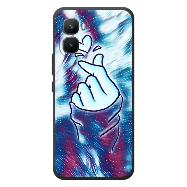 Чехол с принтом «Радужное сердце» для Infinix GT 50 Pro Чехол с принтом «Радужное сердце» для Infinix GT 50 Pro