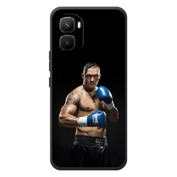 Чехол с принтом «Боксер Усик» для Infinix GT 50 Pro Чехол с принтом «Боксер Усик» для Infinix GT 50 Pro
