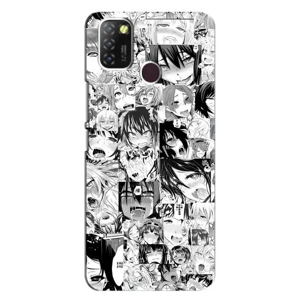 Чехол с принтом «Ahegao manga» для Infinix Hot 10 Lite