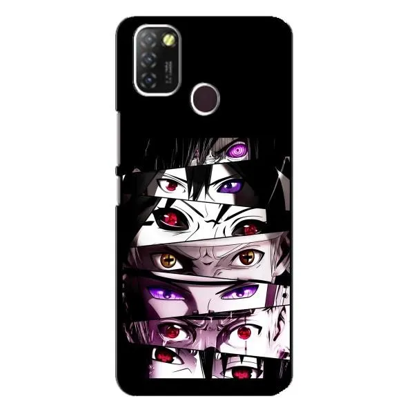 Чехол с принтом «Глаза Anime» для Infinix Hot 10 Lite