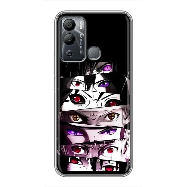 Чохол з принтом «Очі Anime» для Infinix Hot 12 Play