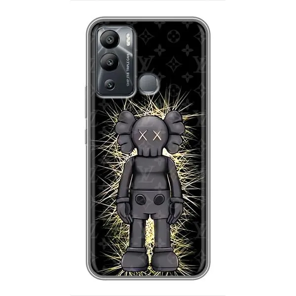 Чехол с принтом «Bearbrick LV» для Infinix Hot 12 Play