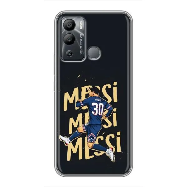 Чехол с принтом «Messi ПСЖ» для Infinix Hot 12 Play