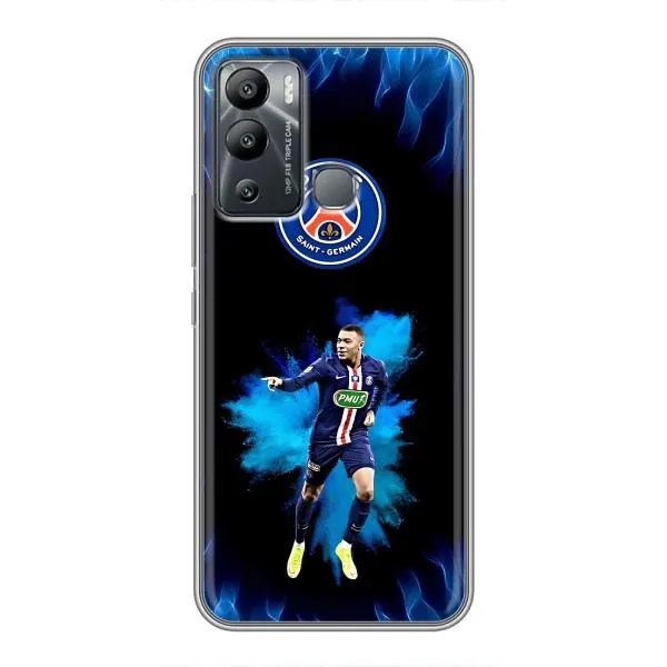 Чехол с принтом «Мбаппе в огне» для Infinix Hot 12 Play