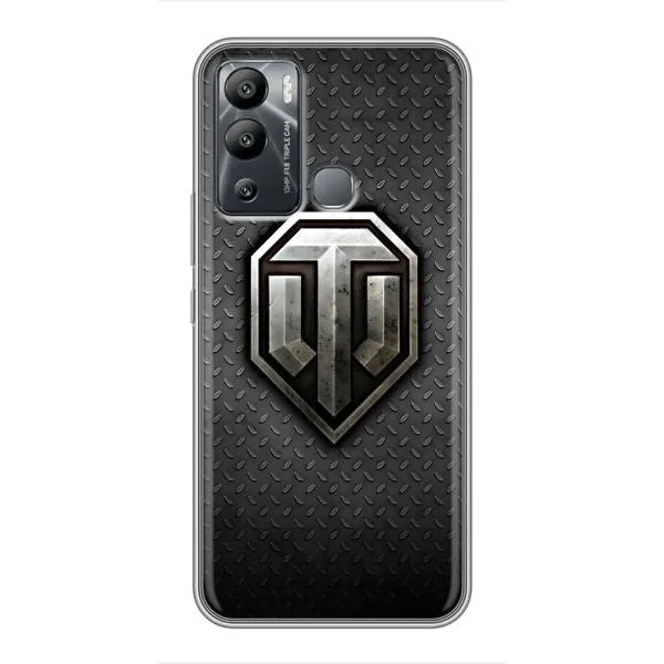Чохол з принтом «Лого Tanks» для Infinix Hot 12 Play