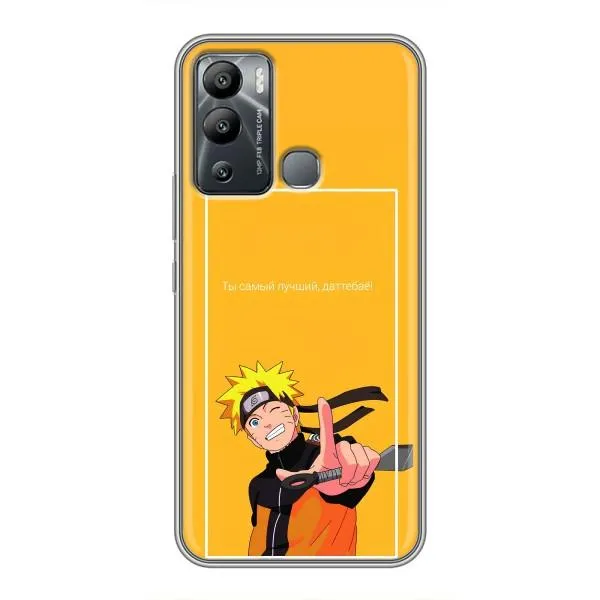 Чехол с принтом «Аниме Наруто» для Infinix Hot 12 Play