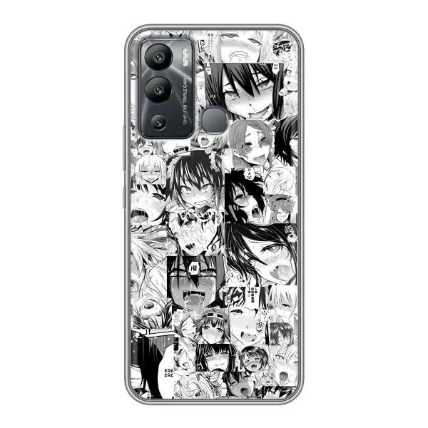 Чехол с принтом «Ahegao manga» для Infinix Hot 12 Play
