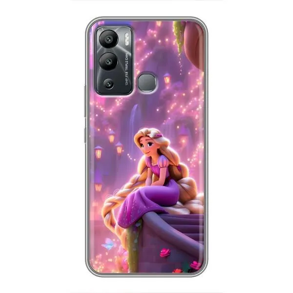 Чохол з принтом «Рапунцель у замку» для Infinix Hot 12 Play Чохол з принтом «Рапунцель у замку» для Infinix Hot 12 Play