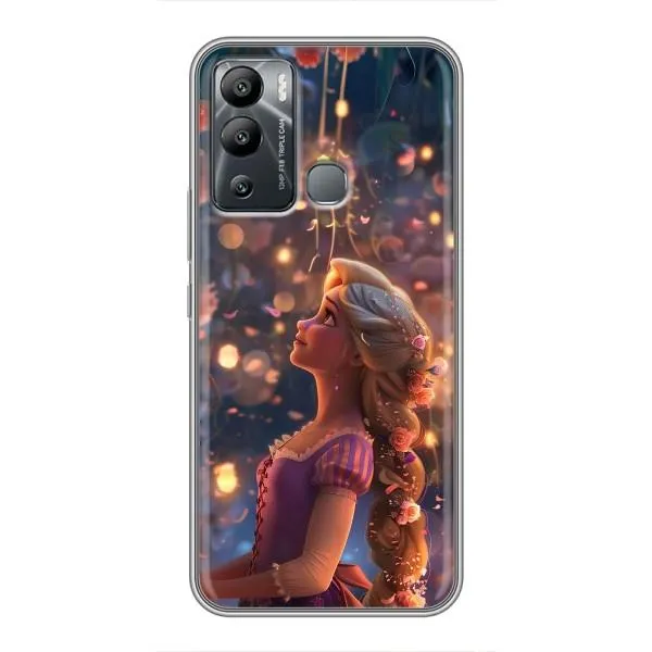 Чохол з принтом «Рапунцель ліхтарики» для Infinix Hot 12 Play Чохол з принтом «Рапунцель ліхтарики» для Infinix Hot 12 Play