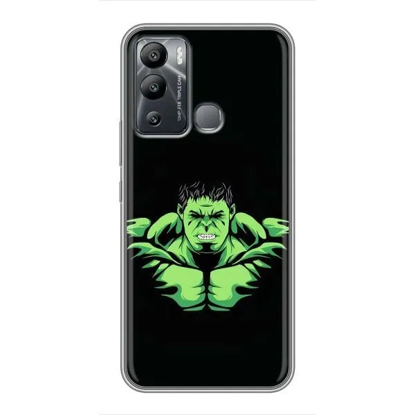 Чехол с принтом «Зелёный Халк» для Infinix Hot 12i