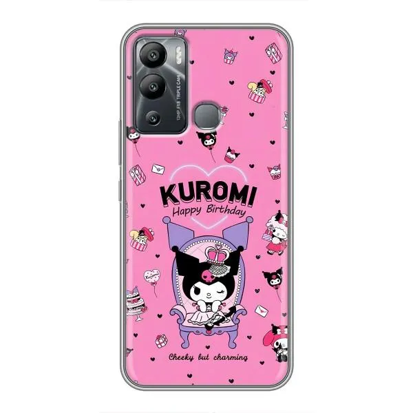 Чохол з принтом «KUROMI» для Infinix Hot 12i