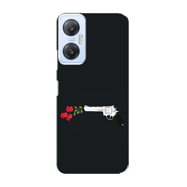 Чехол с принтом «Неожиданные цветы» для Infinix Hot 20 (5G)