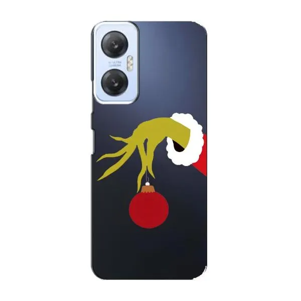Чехол с принтом «Гринч с игрушкой» для Infinix Hot 20 (5G)