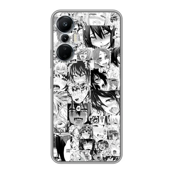 Чехол с принтом «Ahegao manga» для Infinix Hot 20 (4G)
