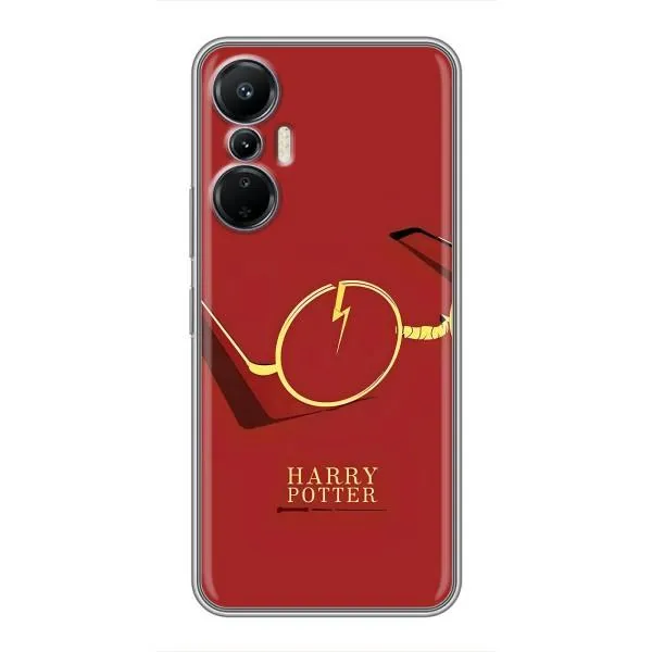 Чехол с принтом «очки Гарри» для Infinix Hot 20 (4G)