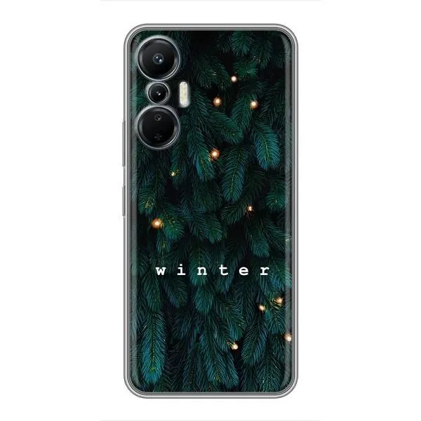 Чехол с принтом «Winter» для Infinix Hot 20 (4G)