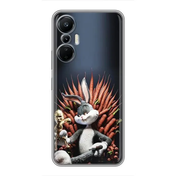 Чехол с принтом «Король Кролик» для Infinix Hot 20 (4G)