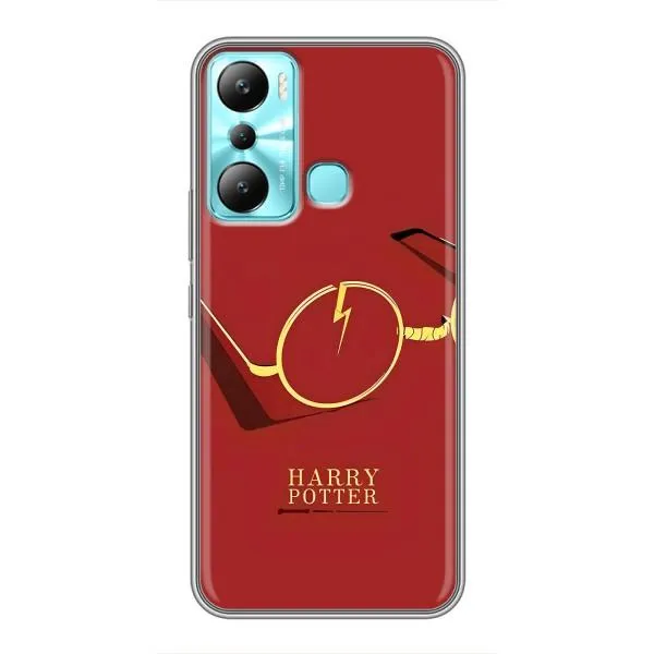 Чехол с принтом «очки Гарри» для Infinix Hot 20i (X665E)