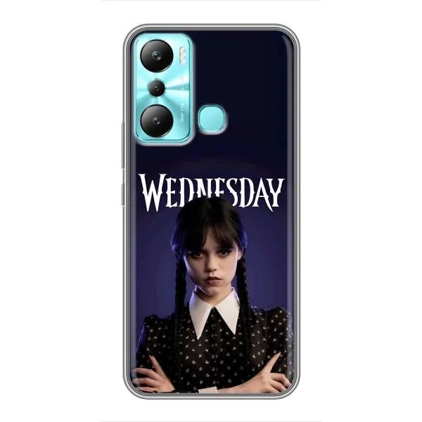 Чехол с принтом «Wednesday» для Infinix Hot 20i (X665E)