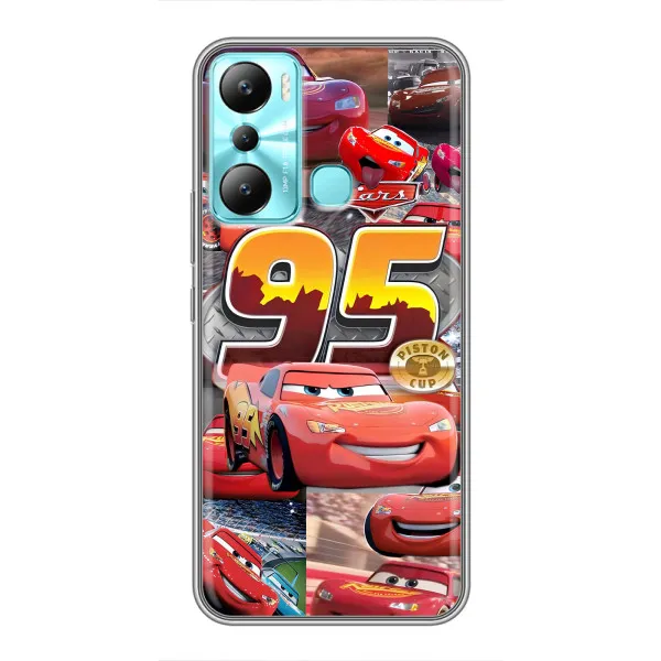 Чехол с принтом «Коллаж Молния Маквин» для Infinix Hot 20i (X665E)