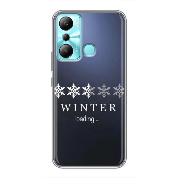 Чехол с принтом «Winter loading» для Infinix Hot 20i (X665E)