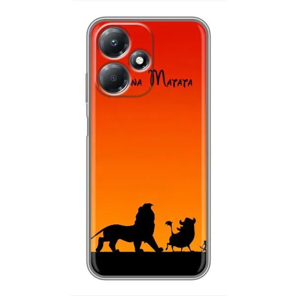 Чехол с принтом «Акуна Матата закат» для Infinix Hot 30 Play