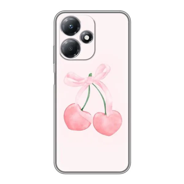 Чехол с принтом «Розовые вишни» для Infinix Hot 30 Play