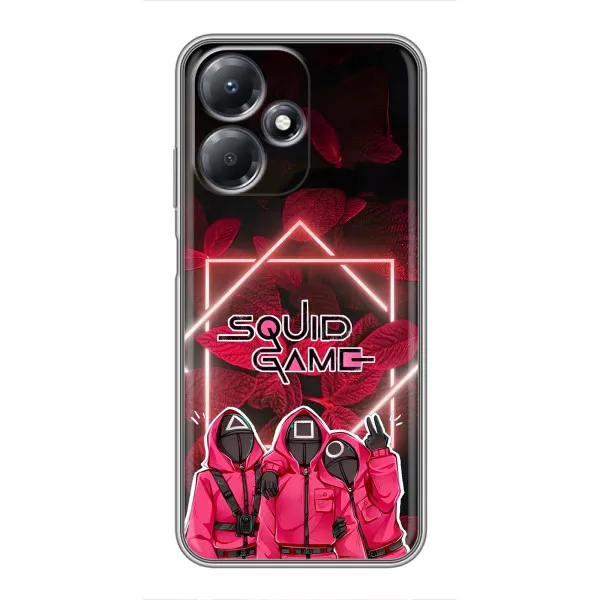 Чохол з принтом «Охоронці Гра кальмара» для Infinix Hot 30 Play