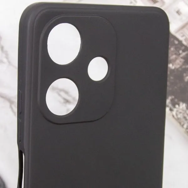 Силіконовий чохол Candy Full Camera для Infinix Hot 30i — Чорний — фото 5