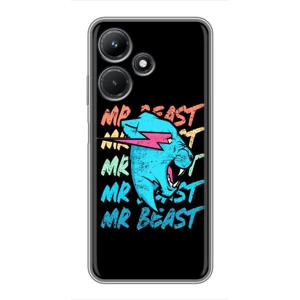 Чехол с принтом «logo Mr beast» для Infinix Hot 30i