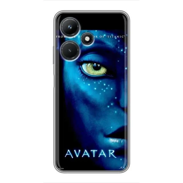 Чехол с принтом «глаз Аватара» для Infinix Hot 30i
