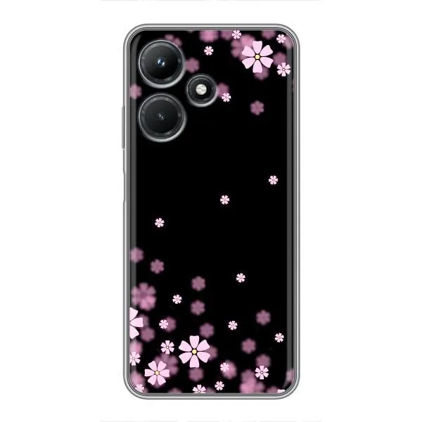 Чохол з принтом «Квіти маленькі» для Infinix Hot 30i