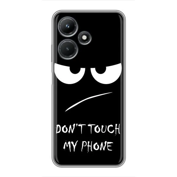 Чехол с принтом «Dont Touch» для Infinix Hot 30i
