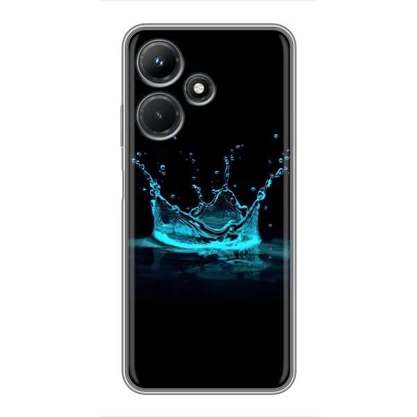 Чехол с принтом «Капля короны» для Infinix Hot 30i Чехол с принтом «Капля короны» для Infinix Hot 30i