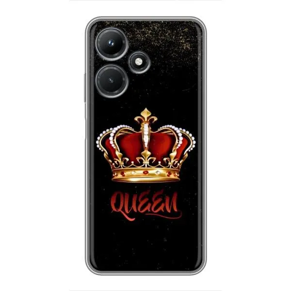 Чехол с принтом «Корона короля» для Infinix Hot 30i Чехол с принтом «Корона короля» для Infinix Hot 30i
