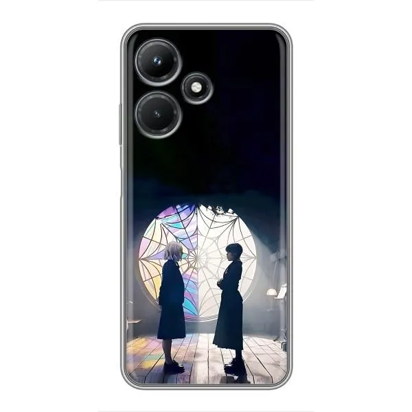 Чехол с принтом «Уэнздей и Инид» для Infinix Hot 30i
