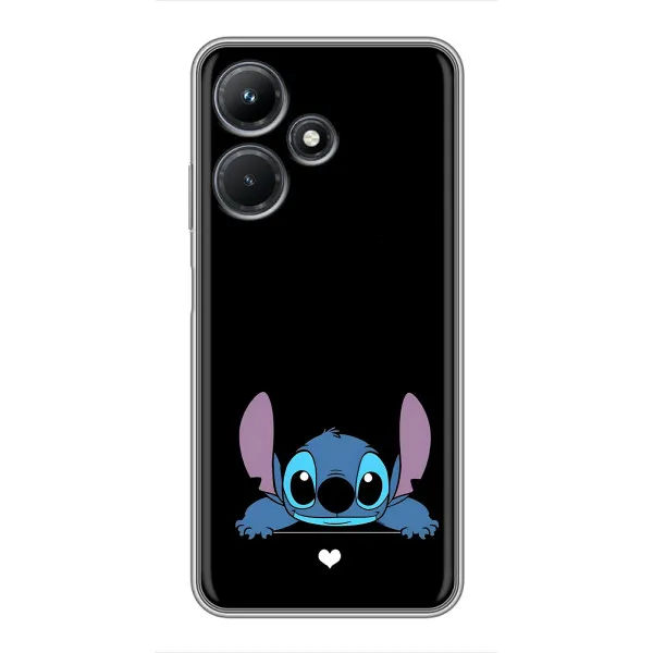 Чехол с принтом «Стич на черном» для Infinix Hot 30i Чехол с принтом «Стич на черном» для Infinix Hot 30i
