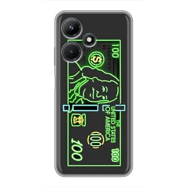 Чехол с принтом «Баксы» для Infinix Hot 30i