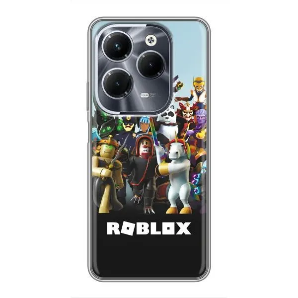Чехол с принтом «ROBLEX» для Infinix Hot 40 Play