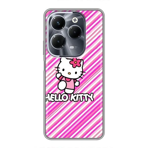 Чохол з принтом «Hello Kytty» для Infinix Hot 40 Play Чохол з принтом «Hello Kytty» для Infinix Hot 40 Play