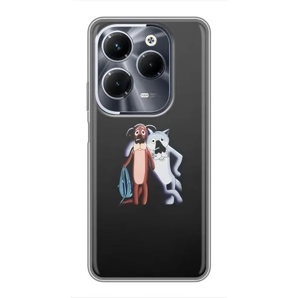 Чохол з принтом «Жив був пес» для Infinix Hot 40 Play Чохол з принтом «Жив був пес» для Infinix Hot 40 Play