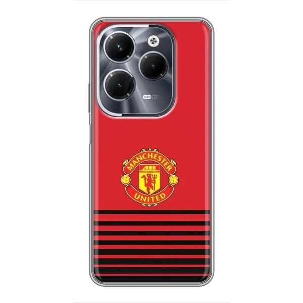 Чехол с принтом «manchester united» для Infinix Hot 40 Play