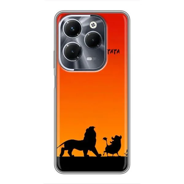Чехол с принтом «Акуна Матата закат» для Infinix Hot 40 Play
